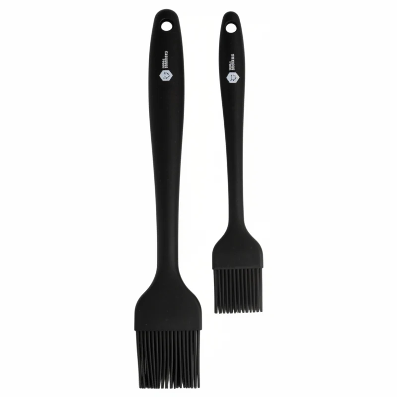 Cookinglife Grillpinsel / Backpinsel – Silikon – 2 Stück – 21 & 25 cm