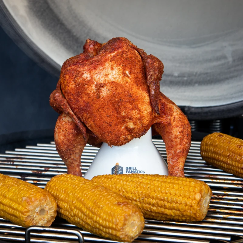 Cookinglife Grillhähnchenhalter - Keramik - Bierdosenhähnchen