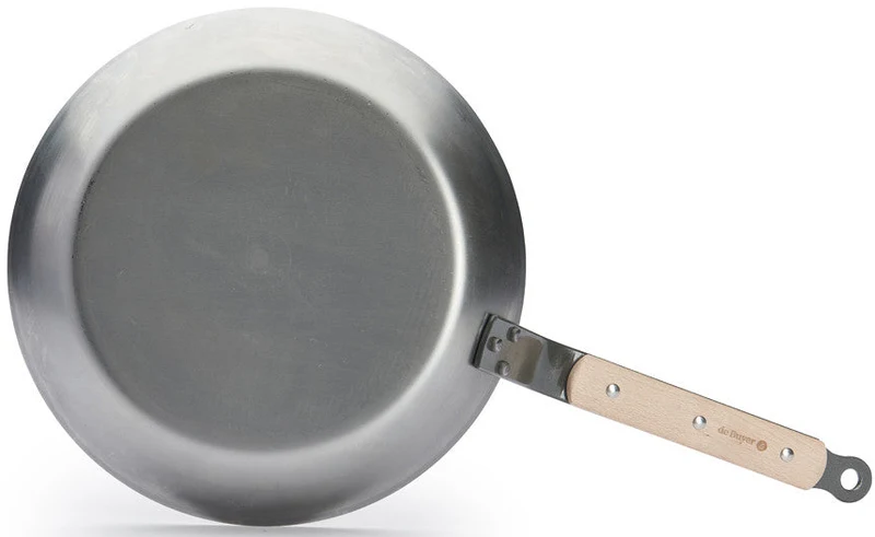 De Buyer Bratpfanne Mineral B Holz - ø 28 cm - Ohne Antihaftbeschichtung