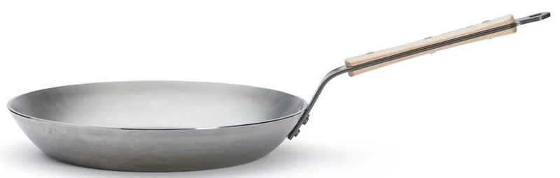 De Buyer Bratpfanne Mineral B Holz - ø 28 cm - Ohne Antihaftbeschichtung
