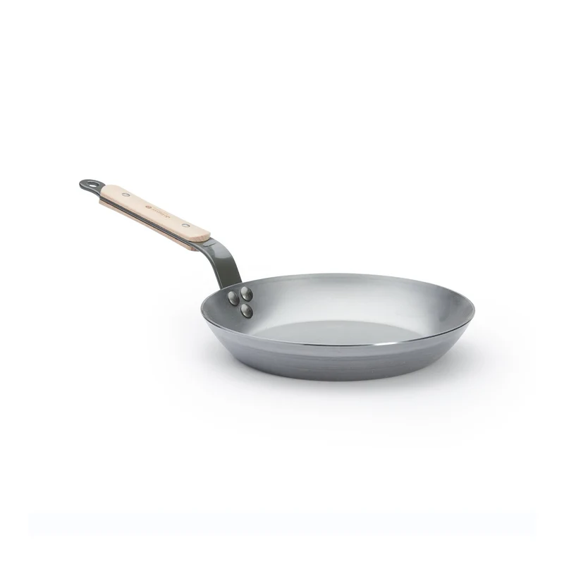 De Buyer Bratpfanne Mineral B Holz - ø 24 cm - Ohne Antihaftbeschichtung