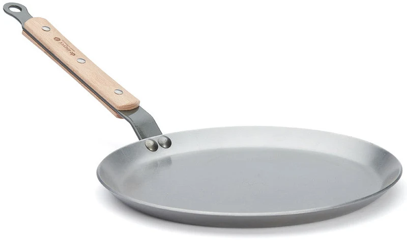 De Buyer Pfannkuchenpfanne Mineral B Holz ø 24 cm