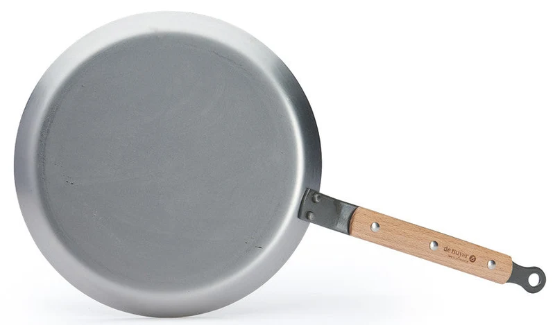 De Buyer Pfannkuchenpfanne Mineral B Holz ø 24 cm