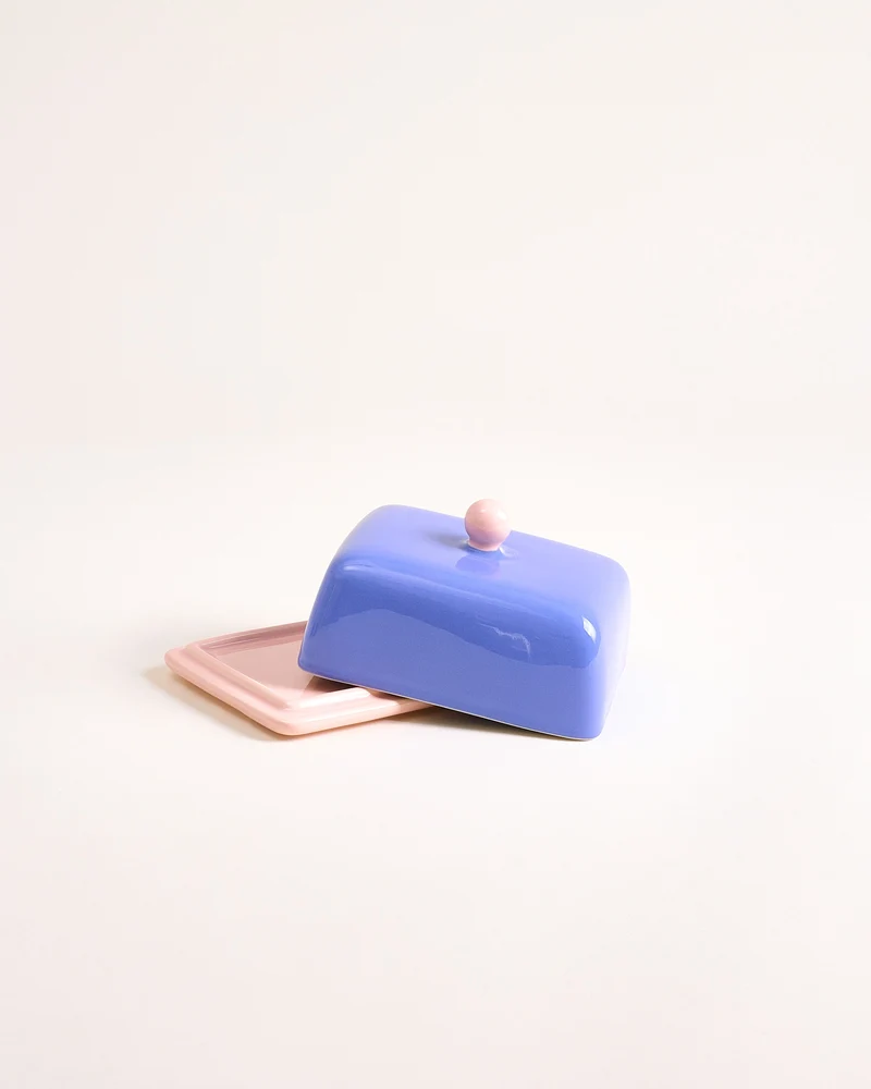 Seia Butterdose cornflower rosa