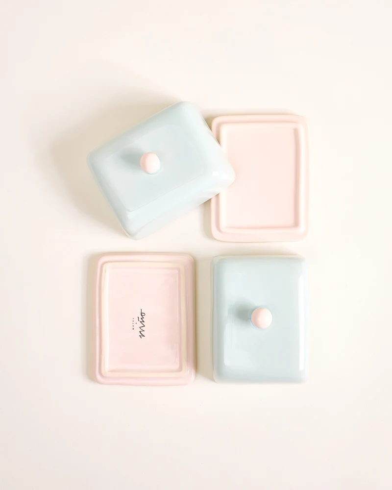 Seia Butterdose mint sand