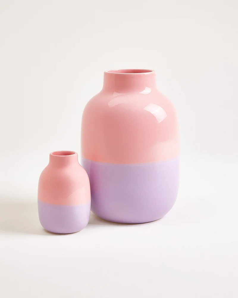 Nuno Vase S rosa lila