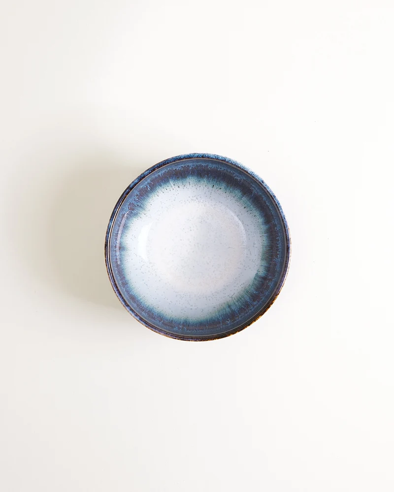 Alcachofra Geschirr-Set schwarzblau 24-teilig