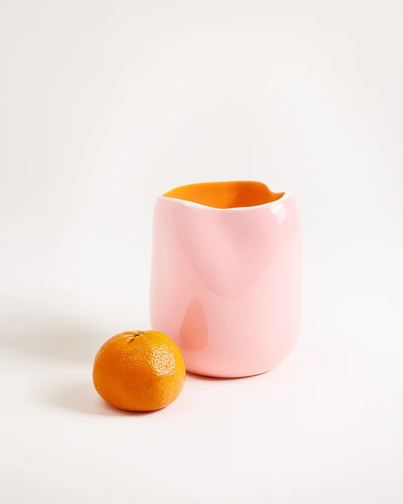 João Vase M rosa orange