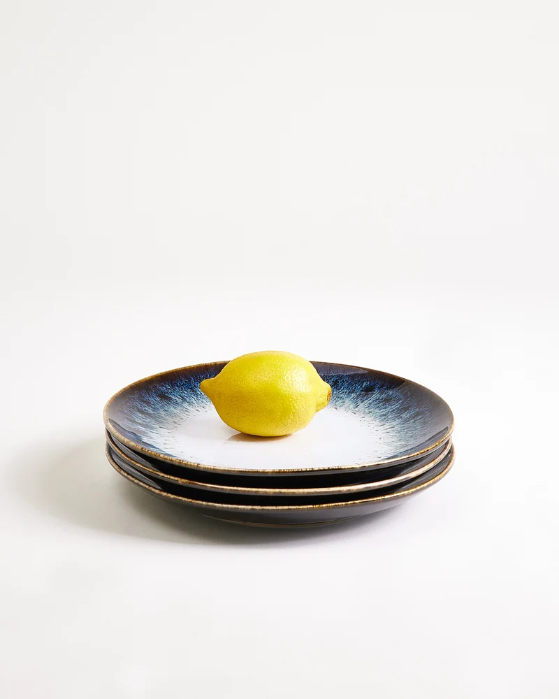 Alcachofra Teller klein schwarzblau