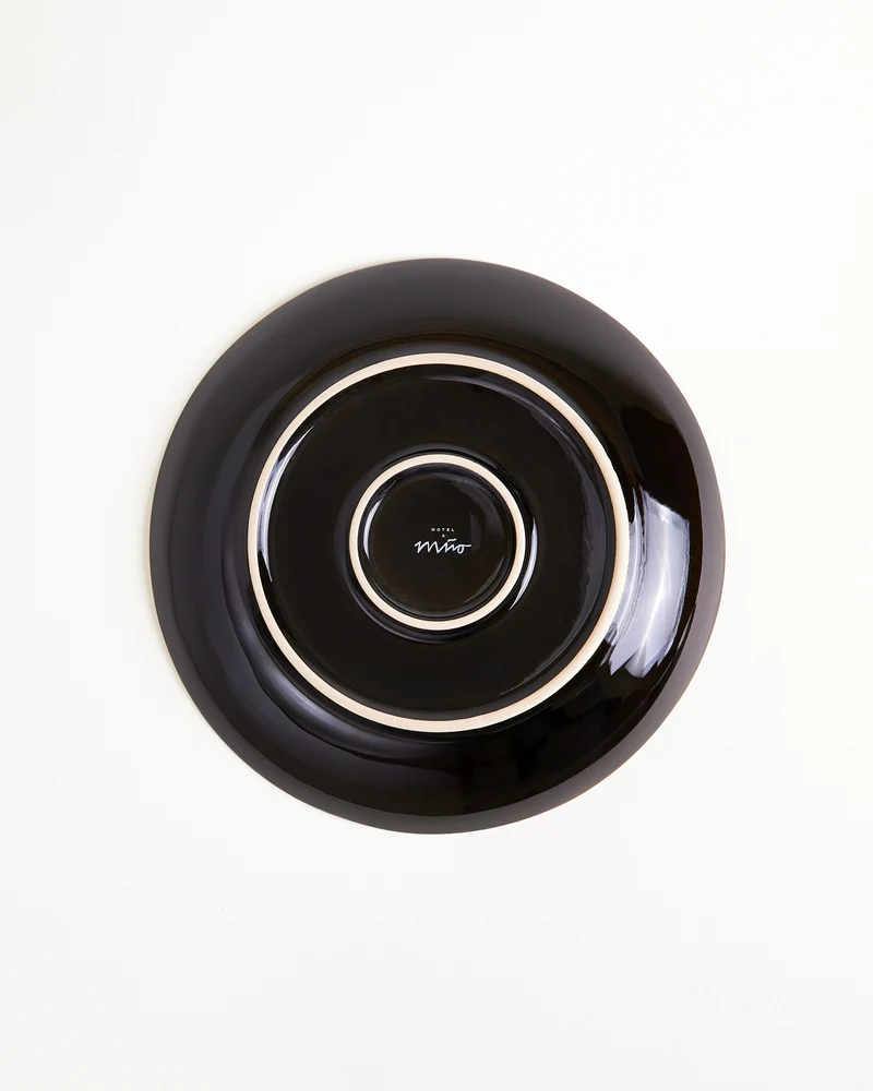 Alcachofra Teller klein schwarzblau