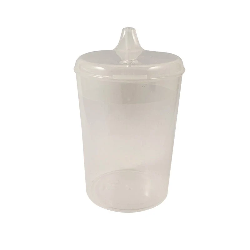 Trinkbecher mit Deckel - 4 mm Loch