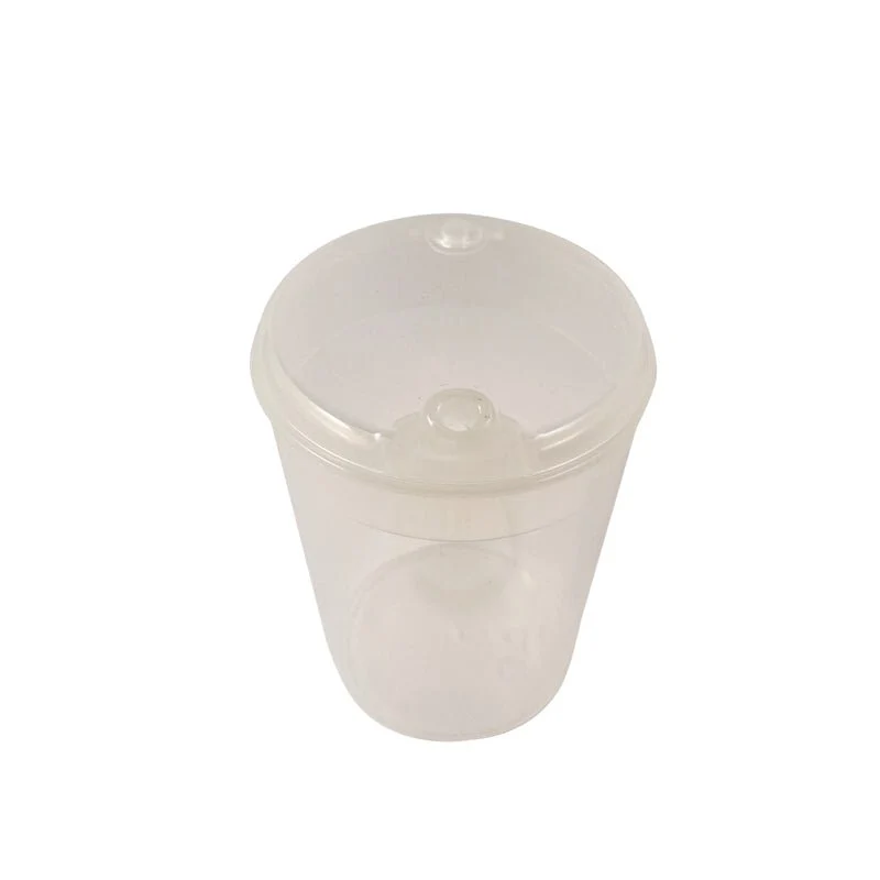 Trinkbecher mit Deckel - 4 mm Loch