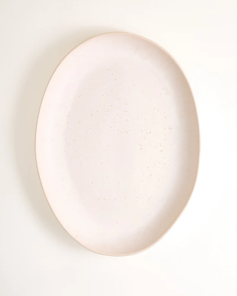 Sintra Servierplatte XL oval sand
