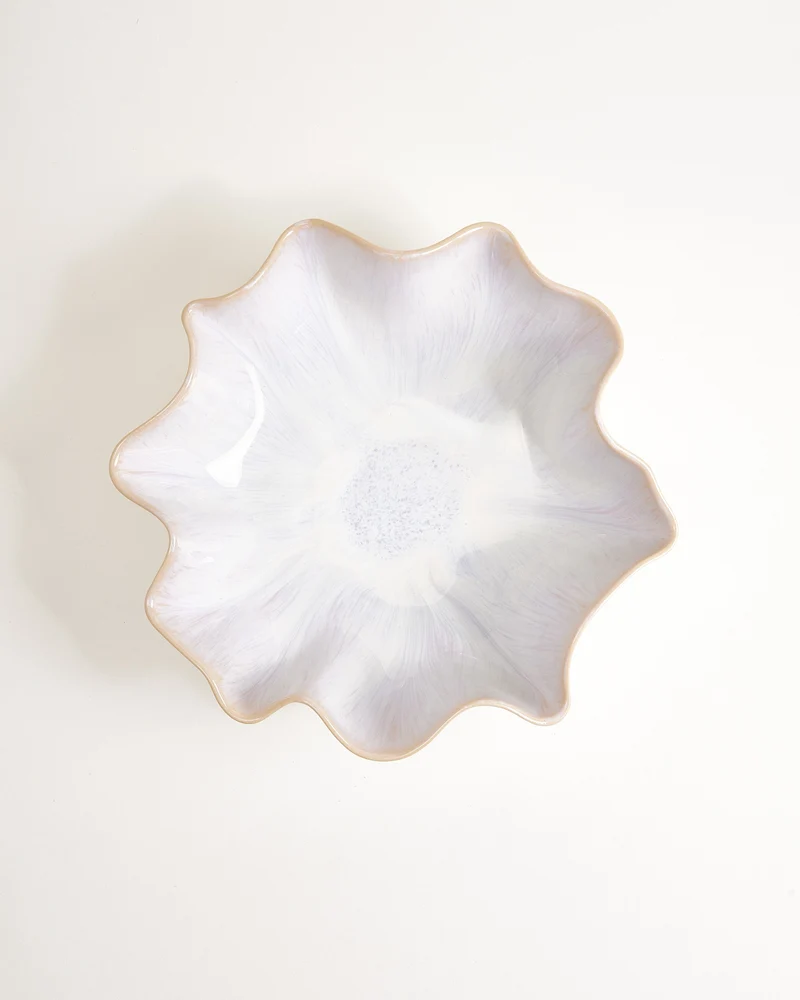 Areia Servierschale groß shell sand