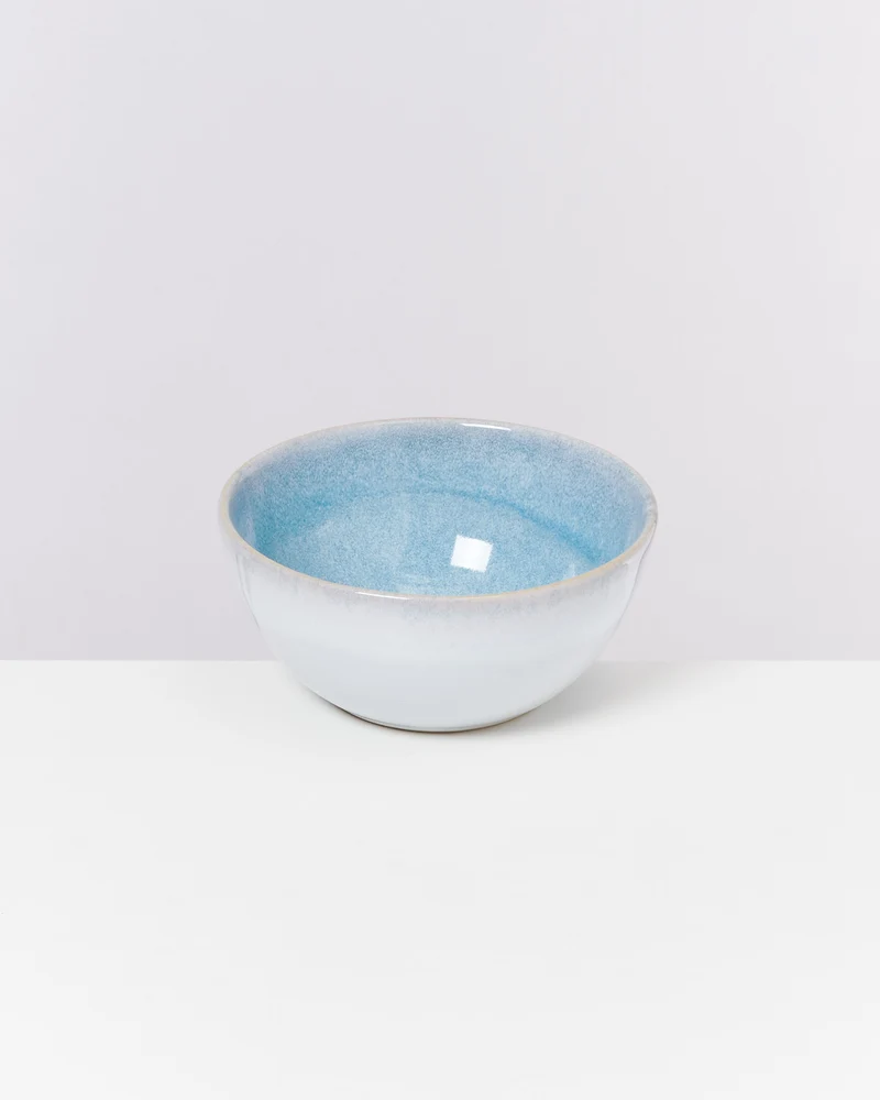 Geschirr-Set Soft Tide aqua grünblau 16-teilig