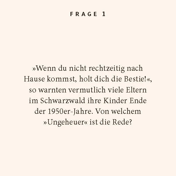 Schwarzwald Quiz