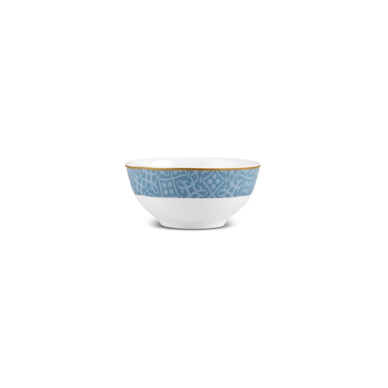 Karaca Forever Bone Spello 26-Teiliges 6-Personen Frühstücksset Blau