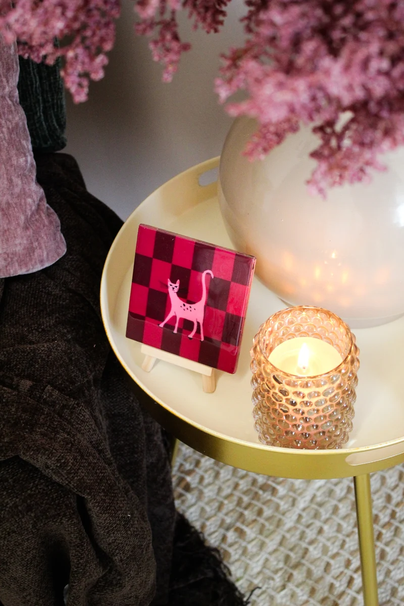 Side Table Afandou 2 assorted D38 H46cm KD
