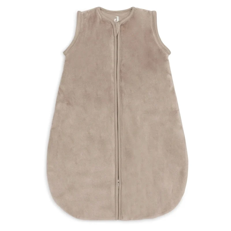 Schlafsack mit abnehmbaren Ärmeln Rund 60cm Velvet - Milky Coffee