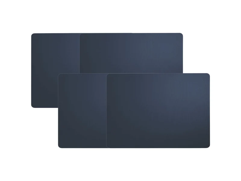 ASA Tischset Lederoptik navy 46x33cm Set4