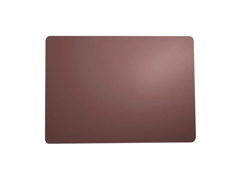 ASA Tischset Lederoptik plum 46x33cm Set4