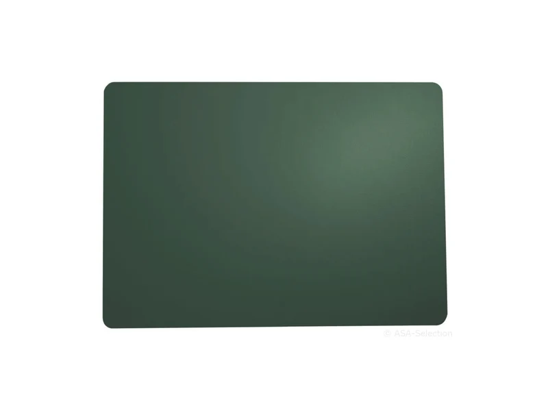 ASA Tischset Lederoptik kale grün 46x33cm Set4