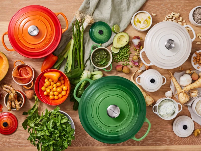 Le Creuset Bräter Signature rund schwarz matt 22cm