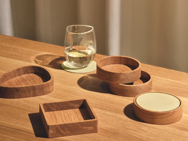 LIND DNA Holzkiste Curve S oak nature 12,5x14cm