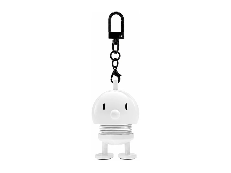 Hoptimist Bag charm white 5,9cm