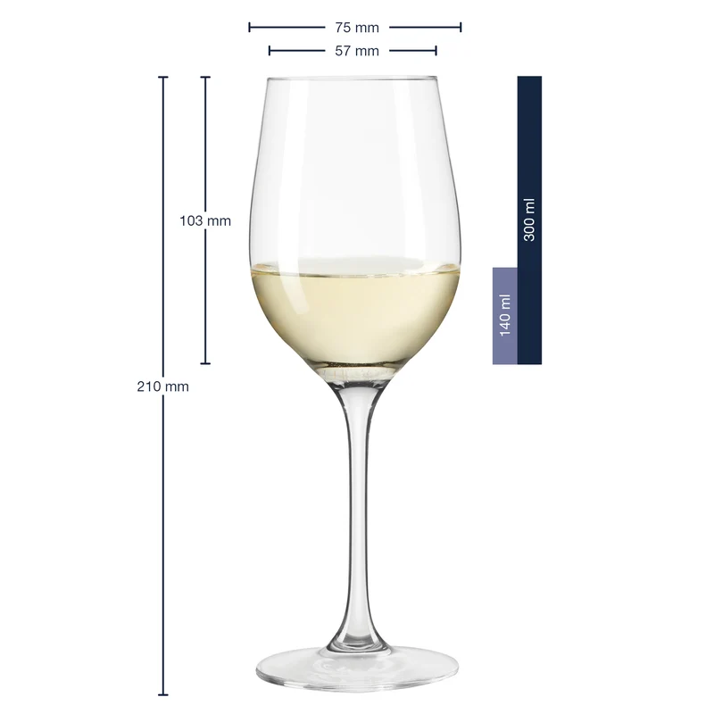 Weißweinglas CIAO+300 ml 6er-Set