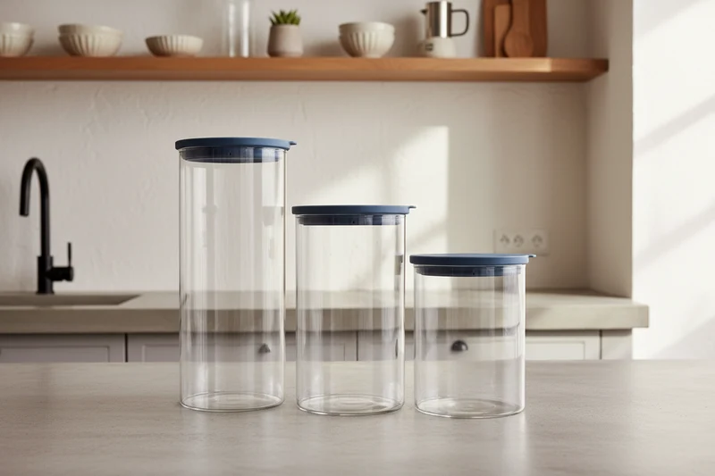 Cookinglife Vorratsglas – Glas – Ø 13 cm / 1,9 Liter