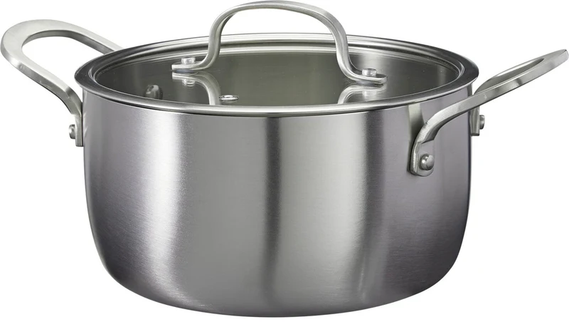 Cookinglife Kochtopf Edelstahl Ø20 cm 2,2 L - Induktion - Signature Steel