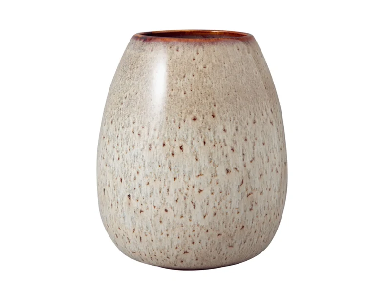 Villeroy & Boch Lave Home Vase Drop beige gross 17,4 cm