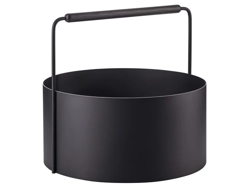 Blomus ASHI Holzkorb black oak 42cm