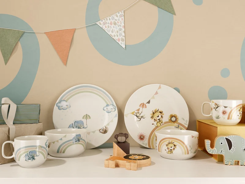 Villeroy & Boch Walk like an Elephant Kindergeschirrset 7tlg