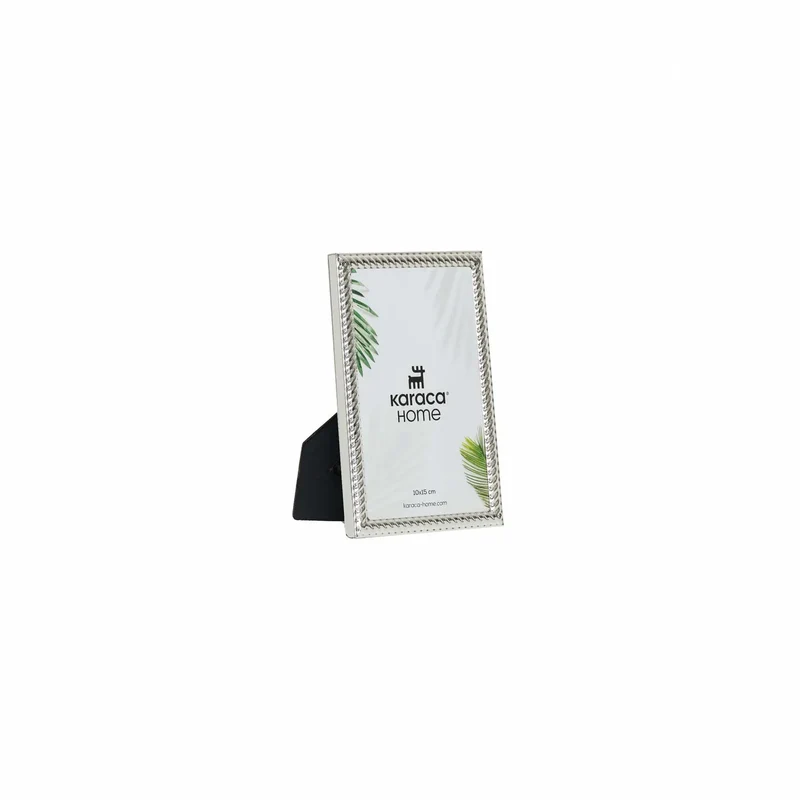 Karaca Home Lola Bilderrahmen Silber 10x15 cm