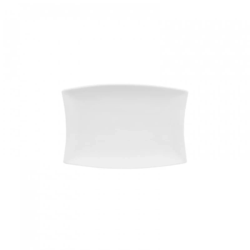 Karaca New Perfect White für 6 Personen Quadrat Frühstücksset und Servierschalen, 26 Teilig