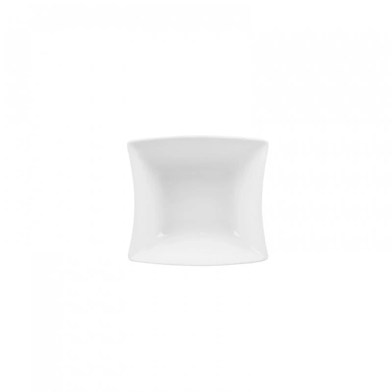 Karaca New Perfect White für 6 Personen Quadrat Frühstücksset und Servierschalen, 26 Teilig
