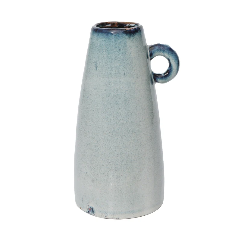 Vase Vinadi 13x11x25cm Blau