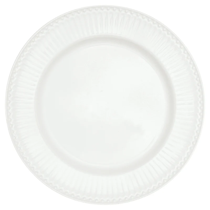 Greengate Alice Speiseteller white 26,5 cm