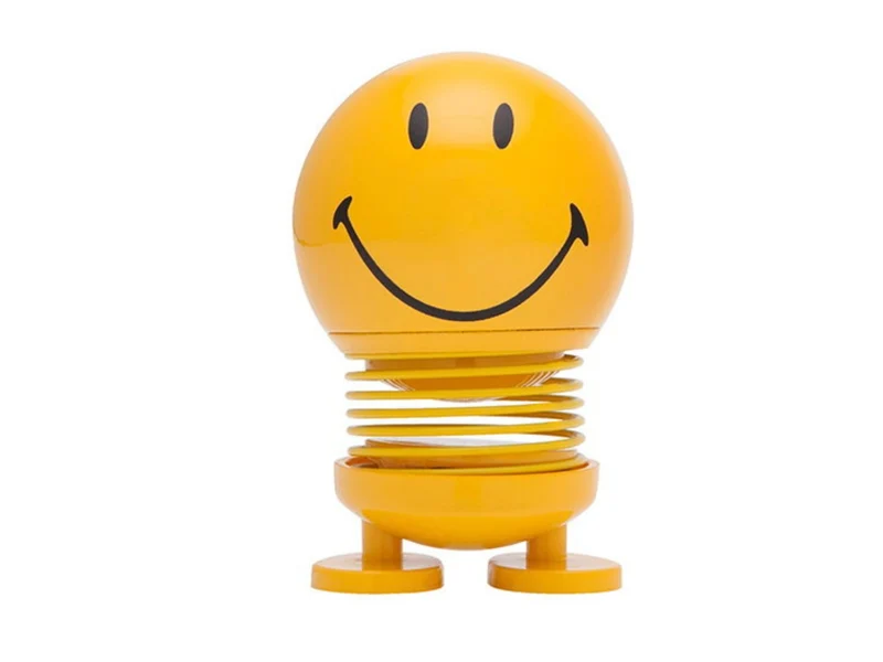 Hoptimist Smiley S yellow 6,6cm