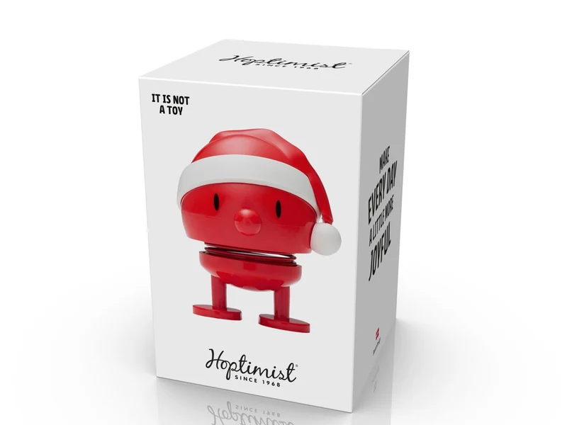 Hoptimist Santa Bumble S red 7,2cm