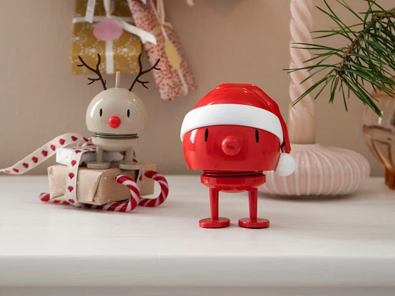 Hoptimist Santa Bumble S red 7,2cm