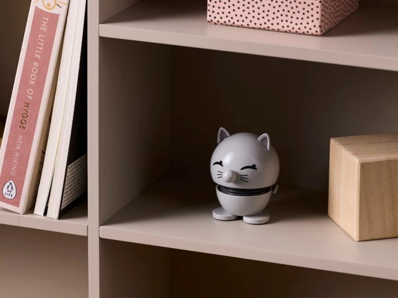Hoptimist Cat light grey 7,2cm