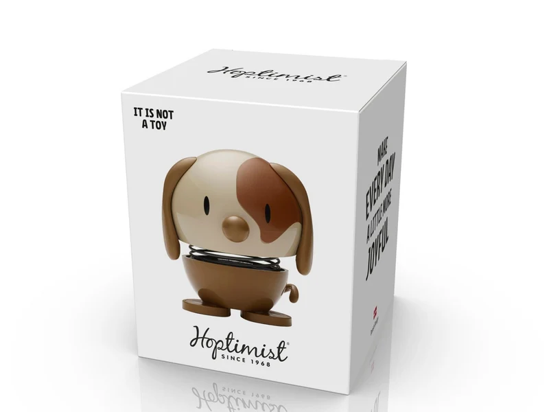 Hoptimist Dog brown 7,2cm