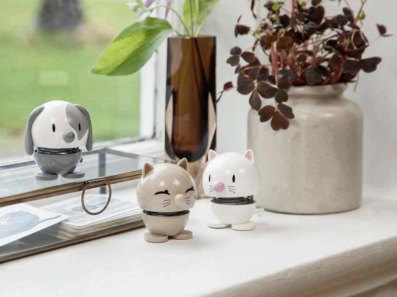 Hoptimist Dog cool grey 7,2cm
