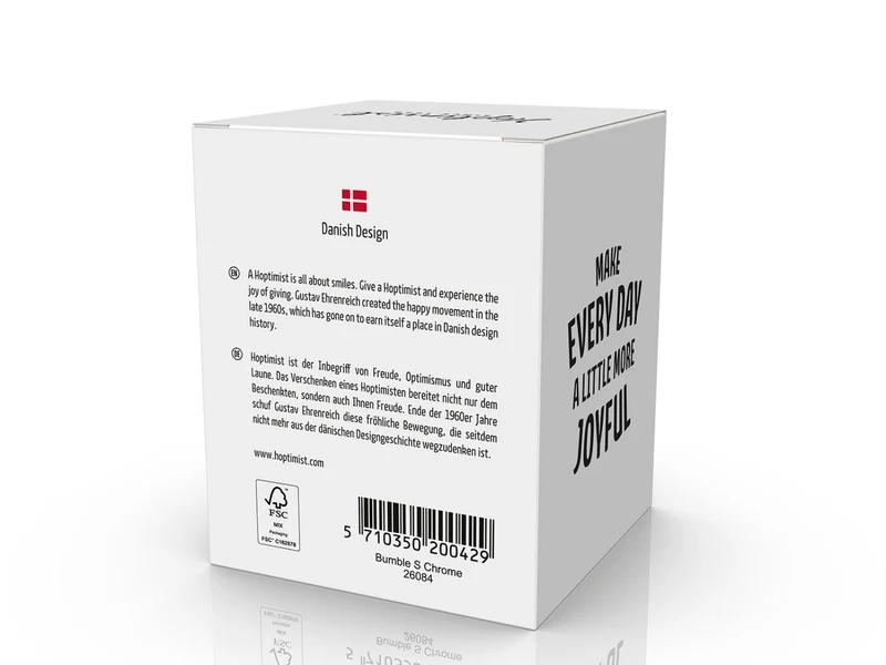 Hoptimist Bumble S chrome 7,6cm