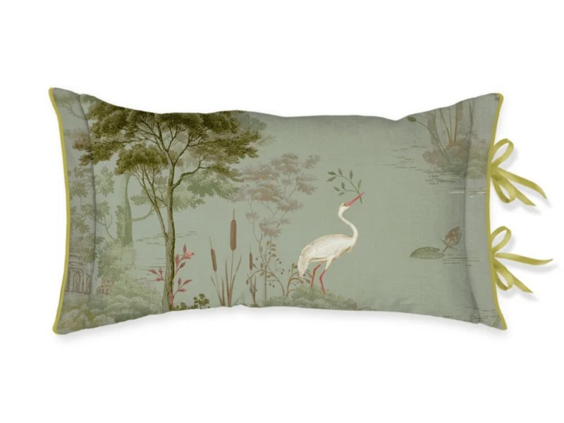 PIP STUDIO Darjeeling Days Kissen grün 35x60cm (1 Stück)