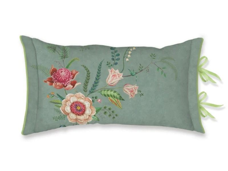 PIP STUDIO Everbloom Kissen grün 35x60cm (1 Stück)