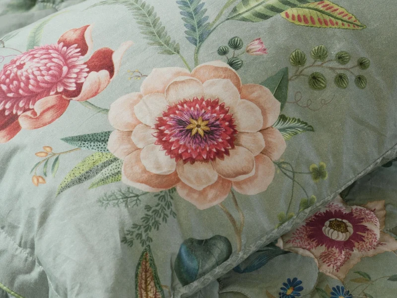 PIP STUDIO Everbloom Kissen grün 35x60cm (1 Stück)